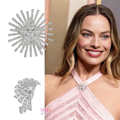 margot robbie chanel jewellery